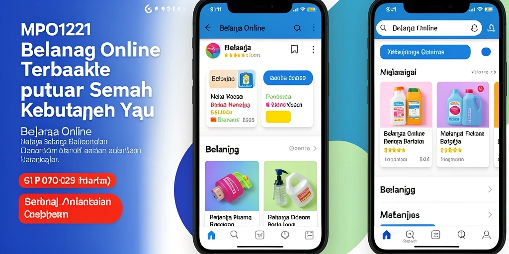 Tampilan antarmuka aplikasi MPO1221 yang menarik dan mudah digunakan.