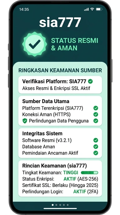 Halaman Resmi Sia777 untuk Pengguna Android Indonesia